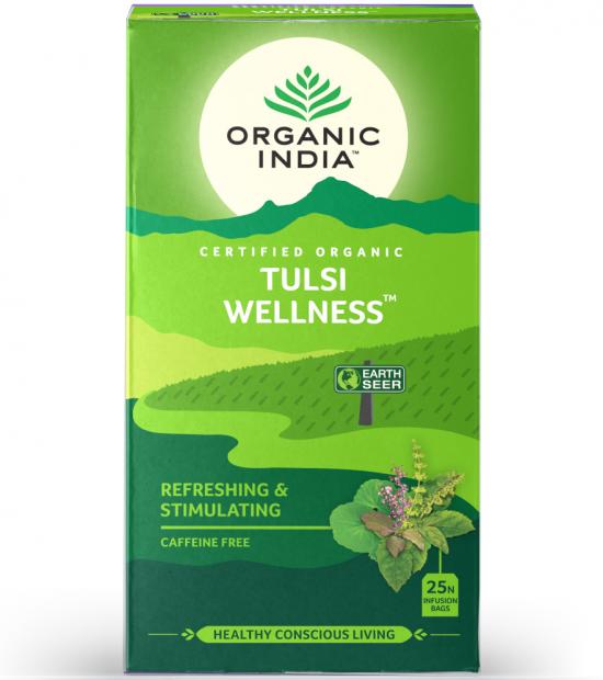 tulsi wellness tea box